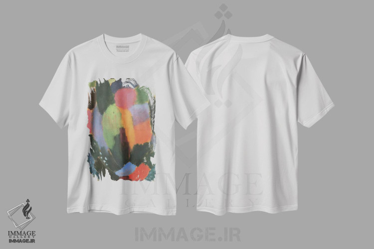 تیشرت طرح دار آواز، آبستره اثر الکسی فون یاولنسکی | immage.ir