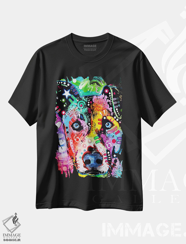 تیشرت طرح دار وارونه، مدیوم اثر دین روسو | immage.ir