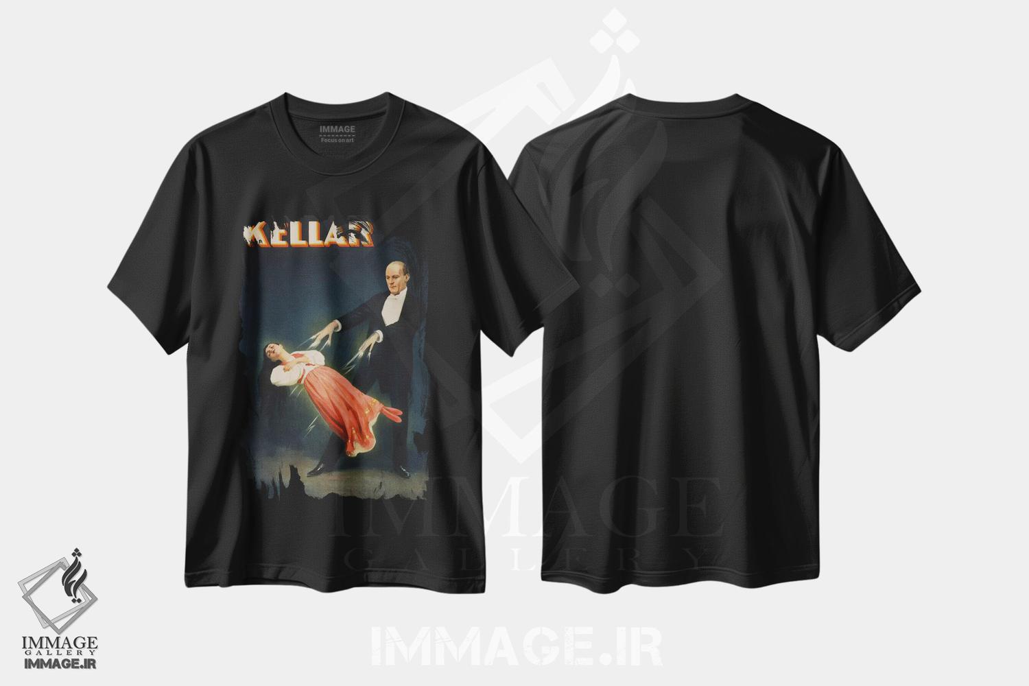تیشرت طرح دار آثار هنرمند ناشناس - immage.ir