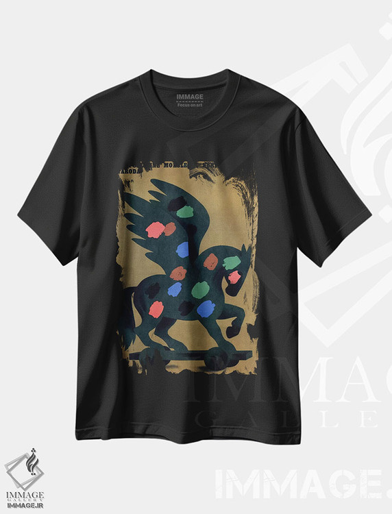 تیشرت طرح دار آثار هنرمند ناشناس - فروشگاه ایماژ