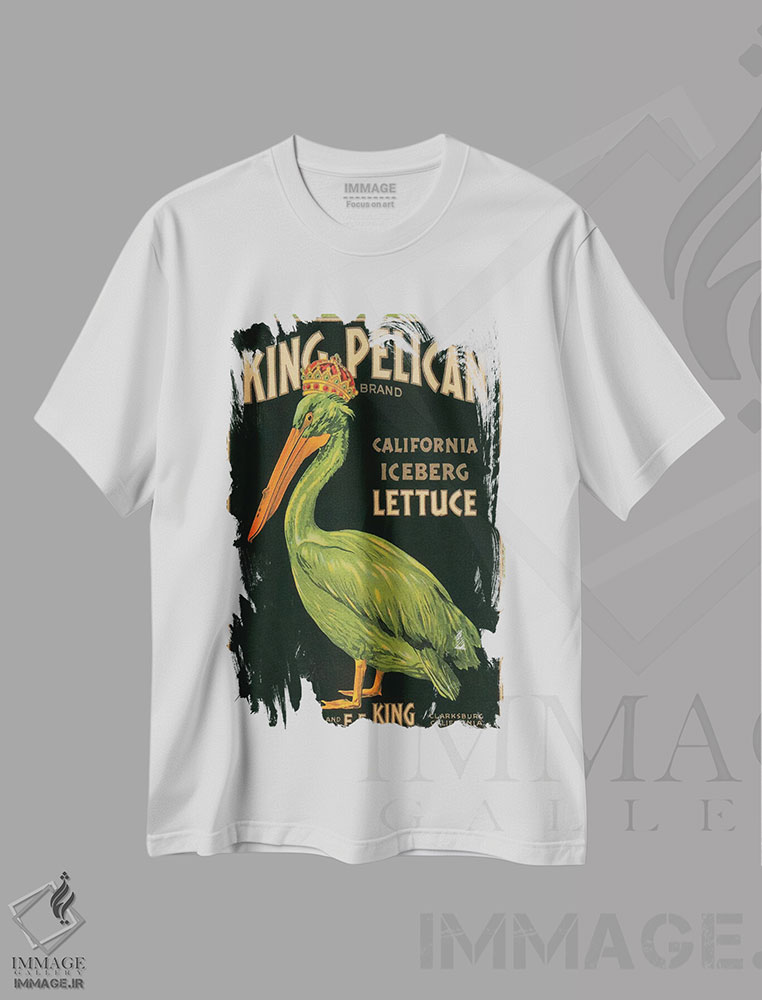 تیشرت طرح دار آثار هنرمند ناشناس - فروشگاه ایماژ