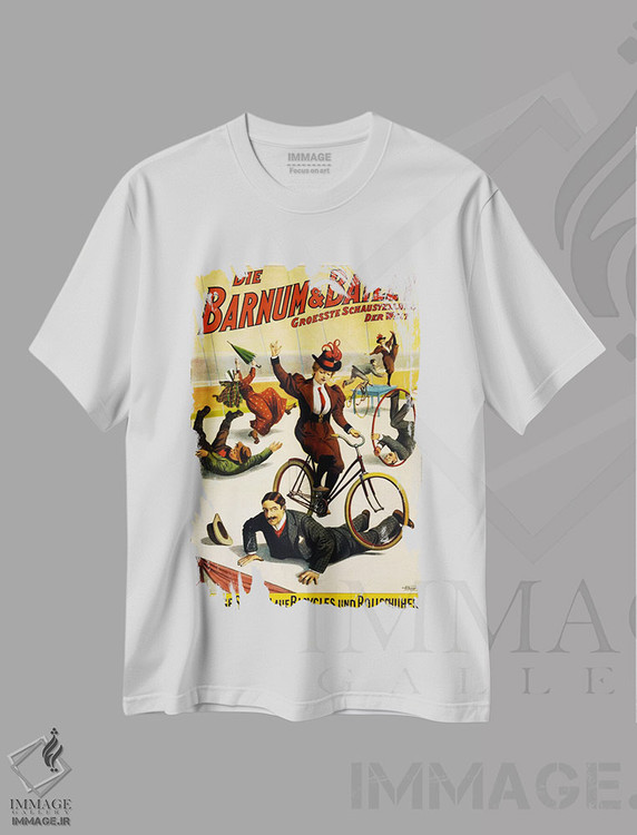 تیشرت طرح دار آثار هنرمند ناشناس - immage.ir