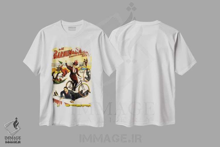تیشرت طرح دار آثار هنرمند ناشناس - immage.ir