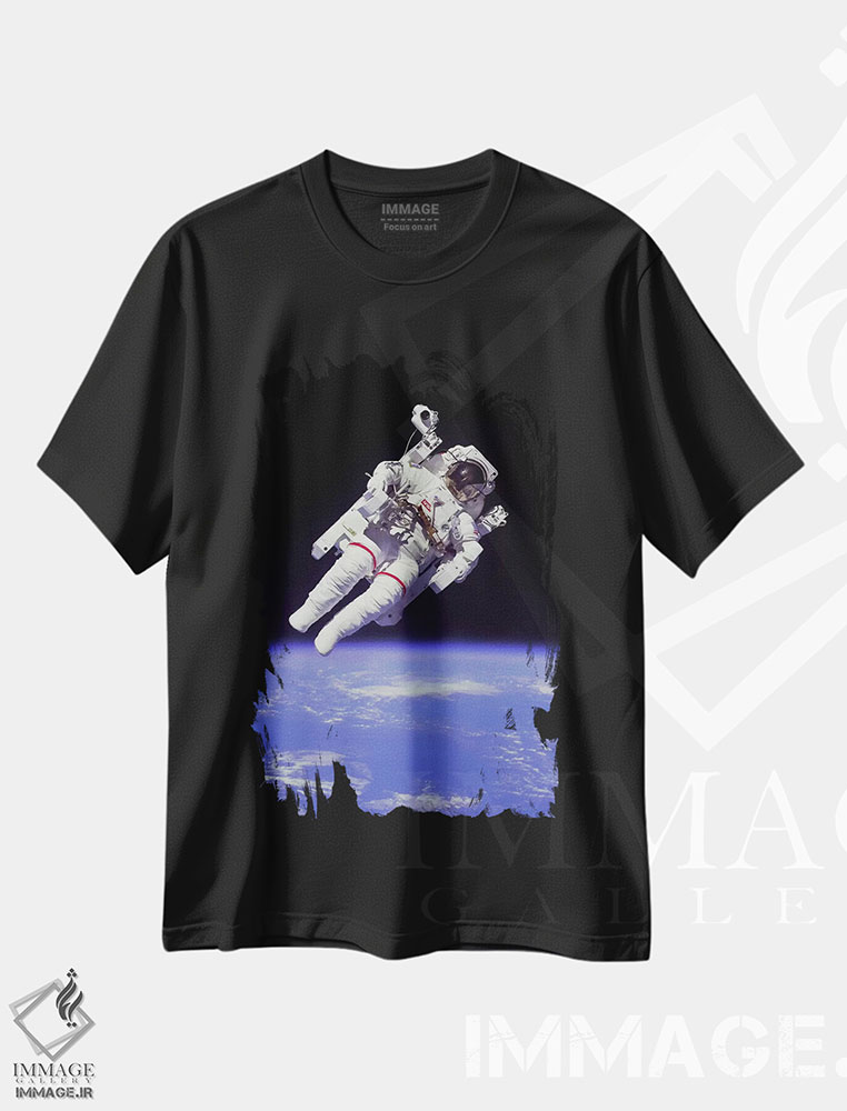 تیشرت طرح دار فضانورد ناسا، مدیوم اثر ناسا | فروشگاه ایماژ
