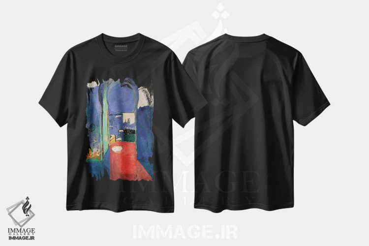 تیشرت طرح دار ورودی قصبه، ۱۹۱۲، هنر فاخر کلاسیک اثر آنری ماتیس | immage.ir