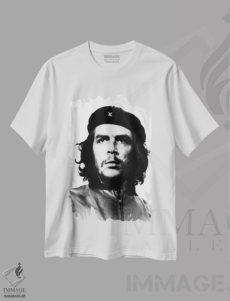 تیشرت طرح دار چه گوارا، عکاسی فیگوراتیو اثر آلبرتو دیاز گوتیرز | فروشگاه ایماژ