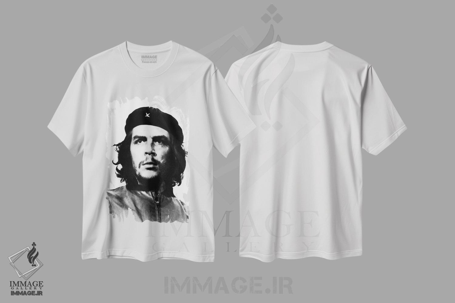 تیشرت طرح دار چه گوارا، عکاسی فیگوراتیو اثر آلبرتو دیاز گوتیرز | فروشگاه ایماژ