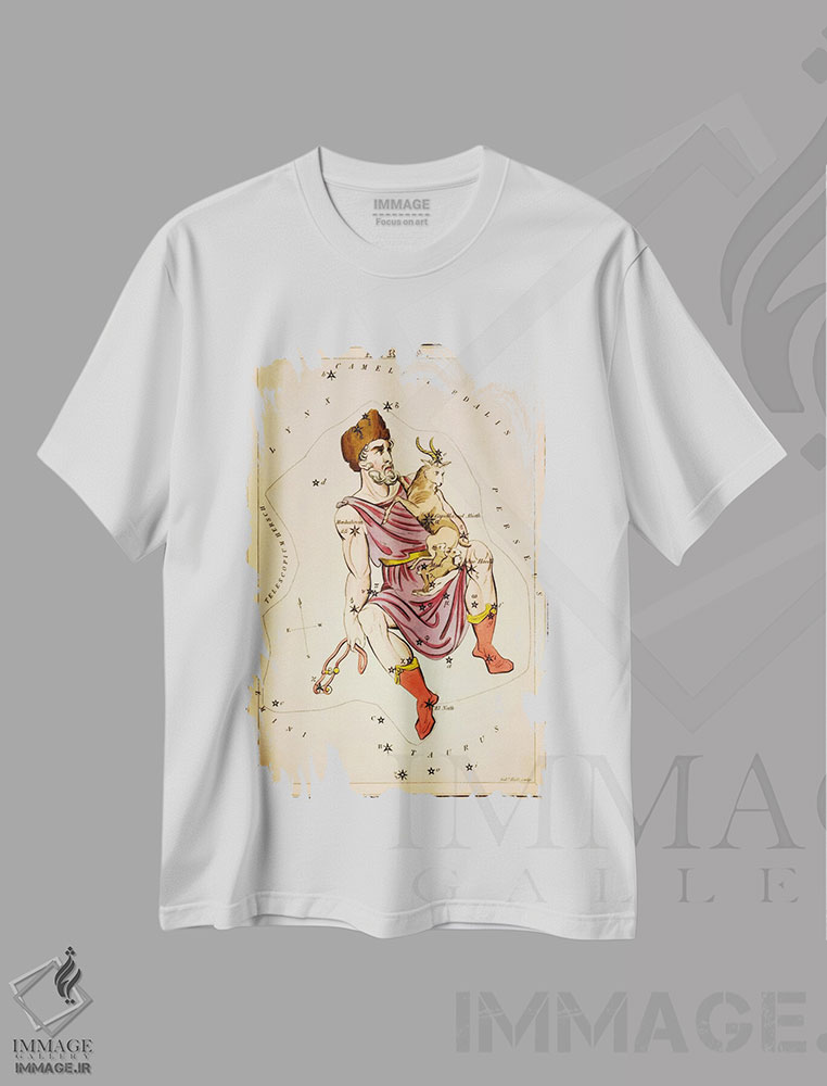 تیشرت طرح دار راننده ارابه، ۱۸۲۵، تزئینی اثر سیدنی هال | فروشگاه ایماژ