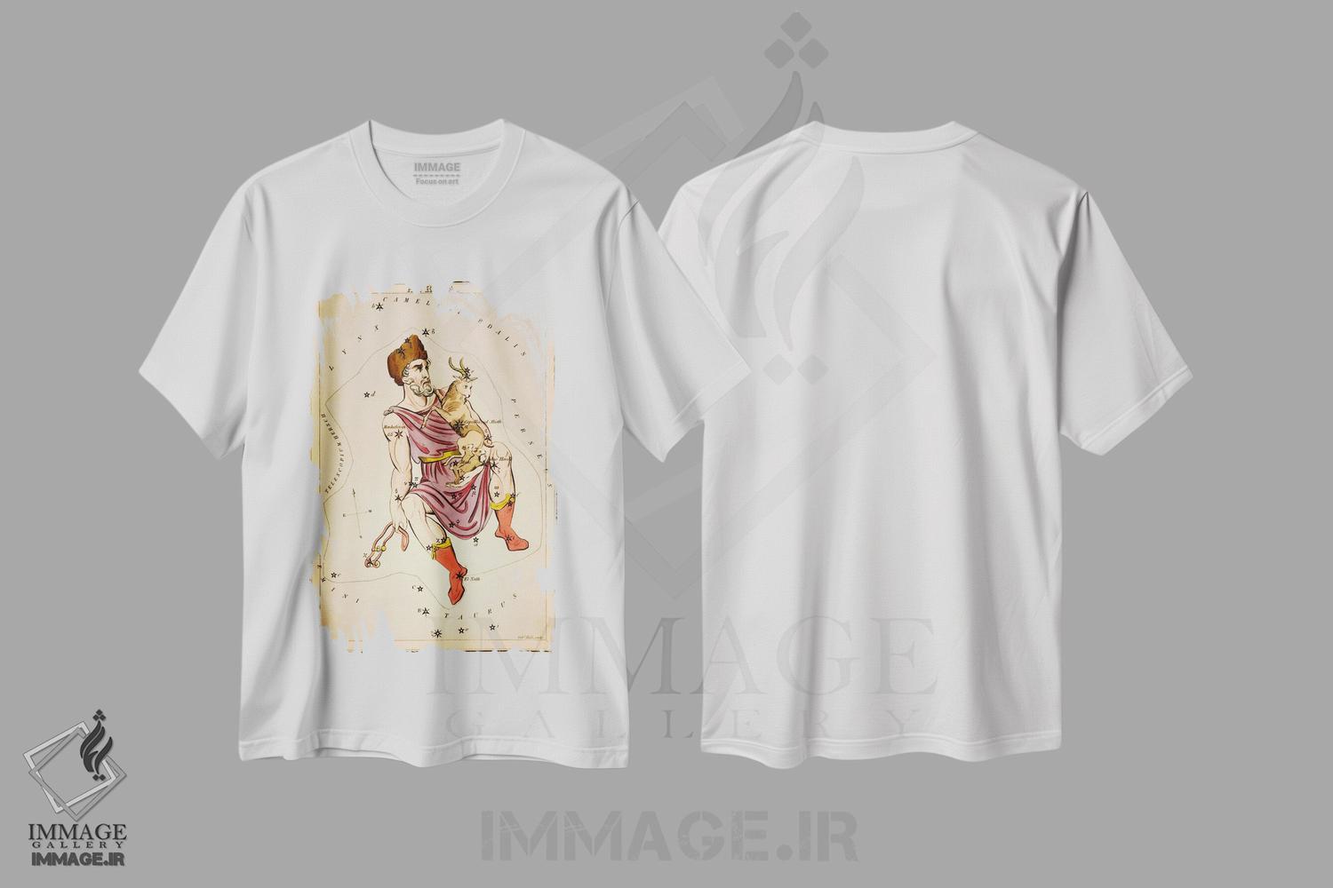 تیشرت طرح دار راننده ارابه، ۱۸۲۵، تزئینی اثر سیدنی هال | فروشگاه ایماژ