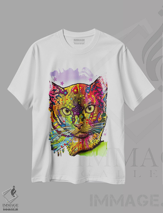 تیشرت طرح دار برمه ای اثر دین روسو | immage.ir