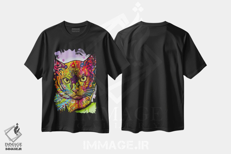 تیشرت طرح دار برمه ای اثر دین روسو | فروشگاه ایماژ