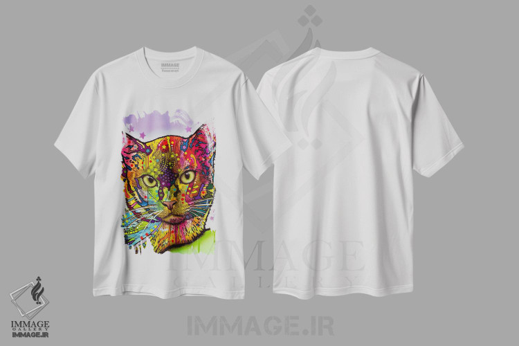 تیشرت طرح دار برمه ای اثر دین روسو | immage.ir