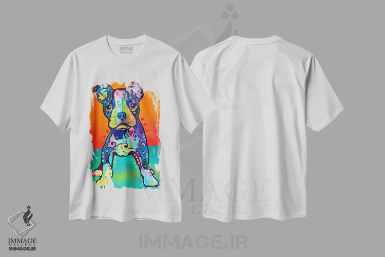 تیشرت طرح دار خودم به تنهایی، مدیوم اثر دین روسو | immage.ir