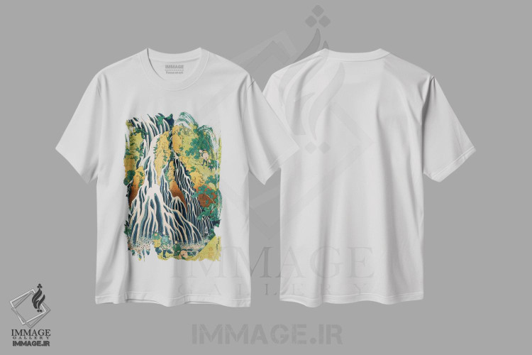 تیشرت طرح دار آثار کاتسوشیکا هوکوسای - immage.ir