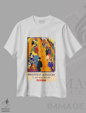 تیشرت طرح دار درخشان ترین لندن بهترین مقصد است، وینتیج و رترو اثر هنرمند ناشناس | فروشگاه ایماژ