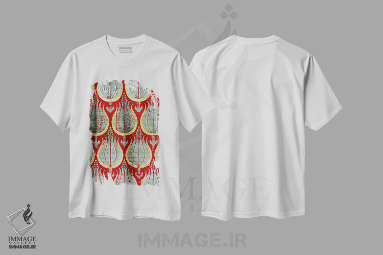 تیشرت طرح دار آثار هنرمند ناشناس - immage.ir