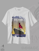 تیشرت طرح دار کشتی اقیانوس پیمای تایتانیک، آرت دکو اثر مایکل تامپست | فروشگاه ایماژ