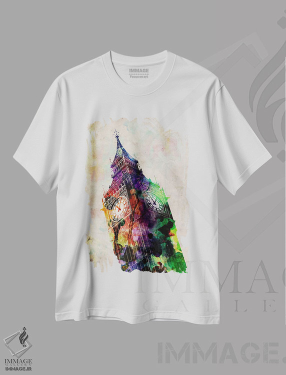 تیشرت طرح دار بیگ بن لندن، دکور معاصر اثر مایکل تامپست | immage.ir