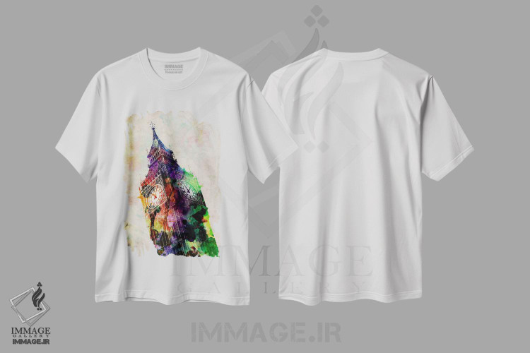 تیشرت طرح دار بیگ بن لندن، دکور معاصر اثر مایکل تامپست | immage.ir
