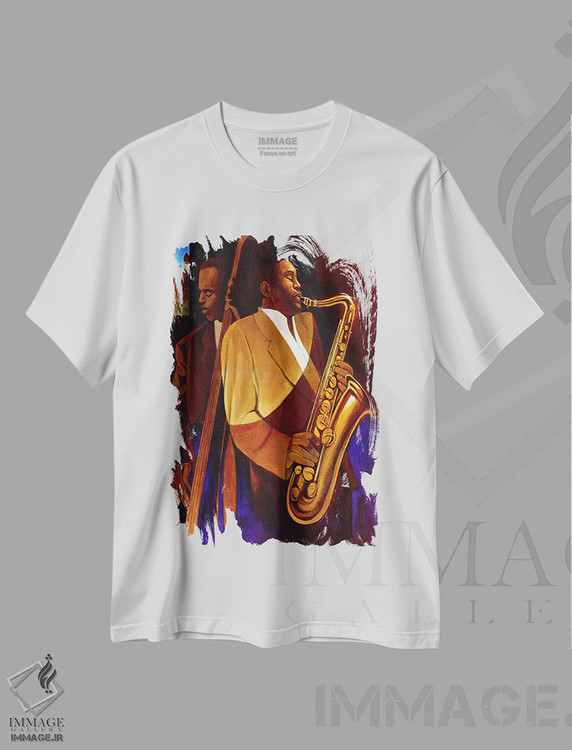 تیشرت طرح دار بدن و روح، هنر آمریکایی آفریقایی تبار اثر کیت مالِت | immage.ir