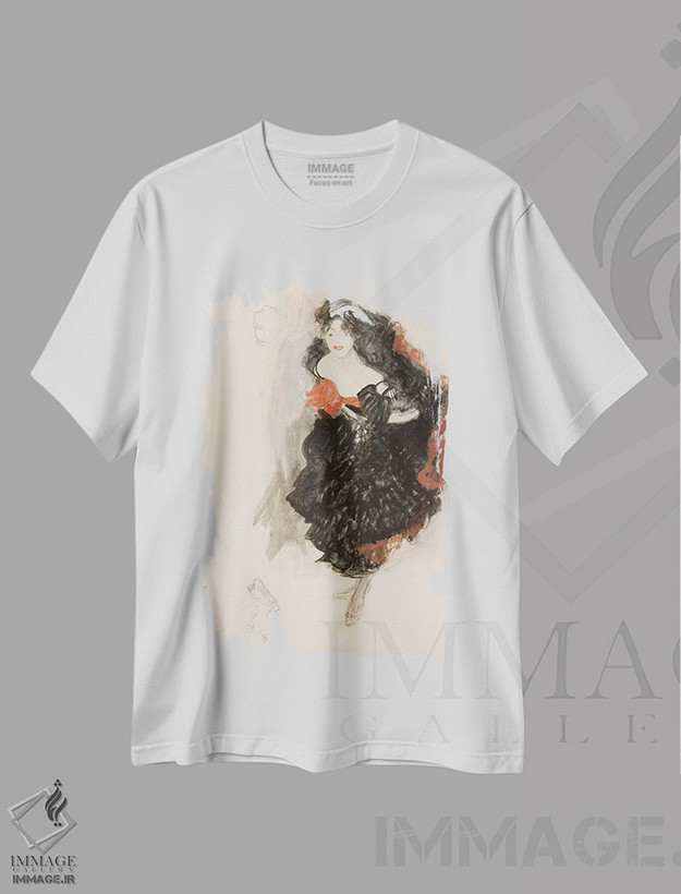 تیشرت طرح دار مطالعه برای یهودیت دوم، هنر فاخر کلاسیک اثر گوستاو کلیمت | فروشگاه ایماژ