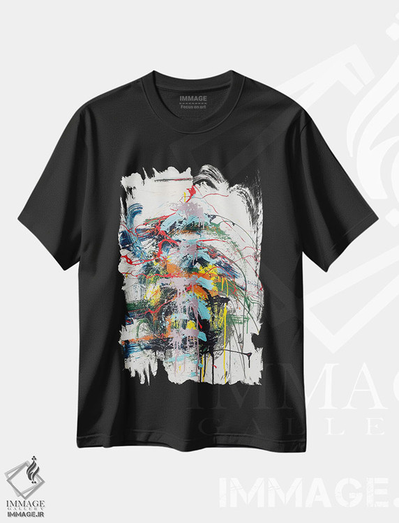 تیشرت طرح دار تاج اثر شاون جیکوبز | immage.ir