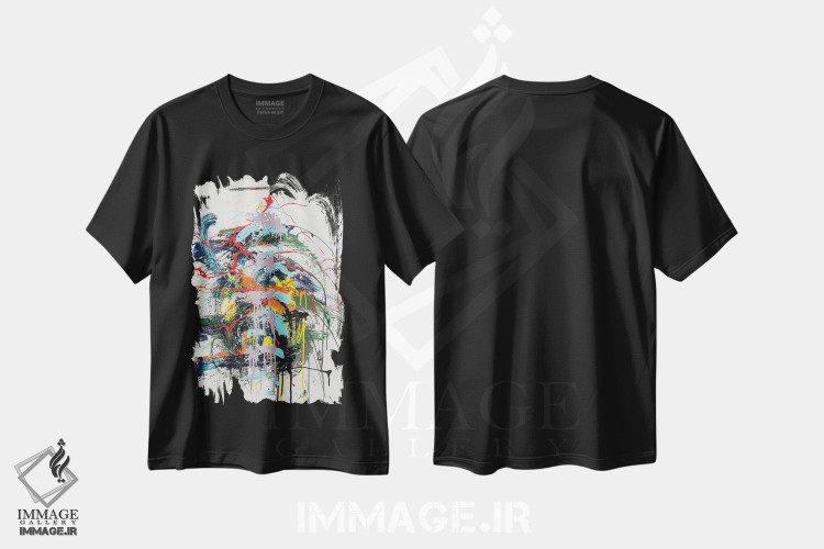 تیشرت طرح دار تاج اثر شاون جیکوبز | immage.ir