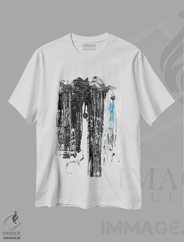 تیشرت طرح دار گسست در اندیشه شماره ۱ اثر شاون جیکوبز | فروشگاه ایماژ
