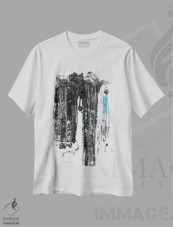 تیشرت طرح دار گسست در اندیشه شماره ۱ اثر شاون جیکوبز | فروشگاه ایماژ