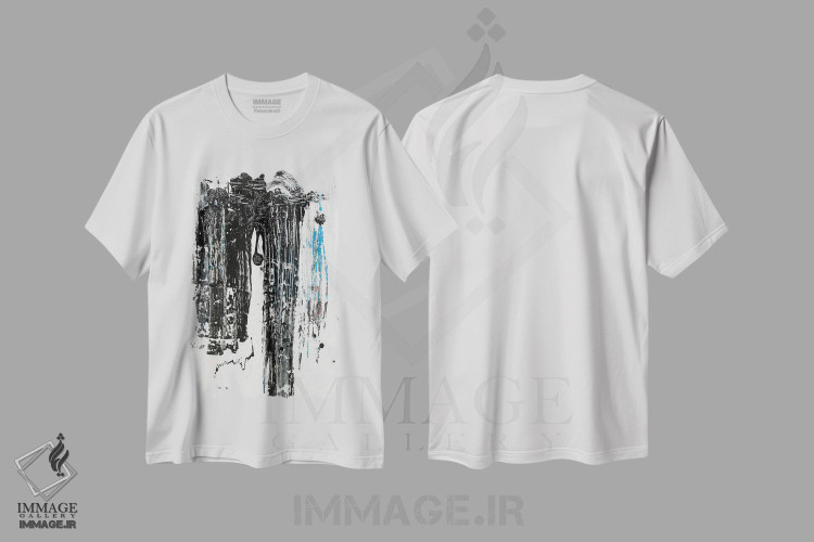 تیشرت طرح دار گسست در اندیشه شماره ۱ اثر شاون جیکوبز | فروشگاه ایماژ