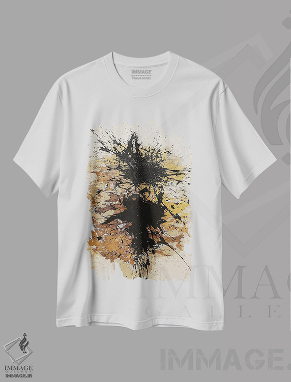 تیشرت طرح دار در میان تابش خورشید اثر شاون جیکوبز | فروشگاه ایماژ
