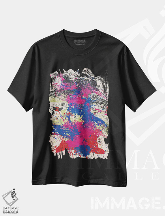 تیشرت طرح دار ذات او اثر شاون جیکوبز | immage.ir