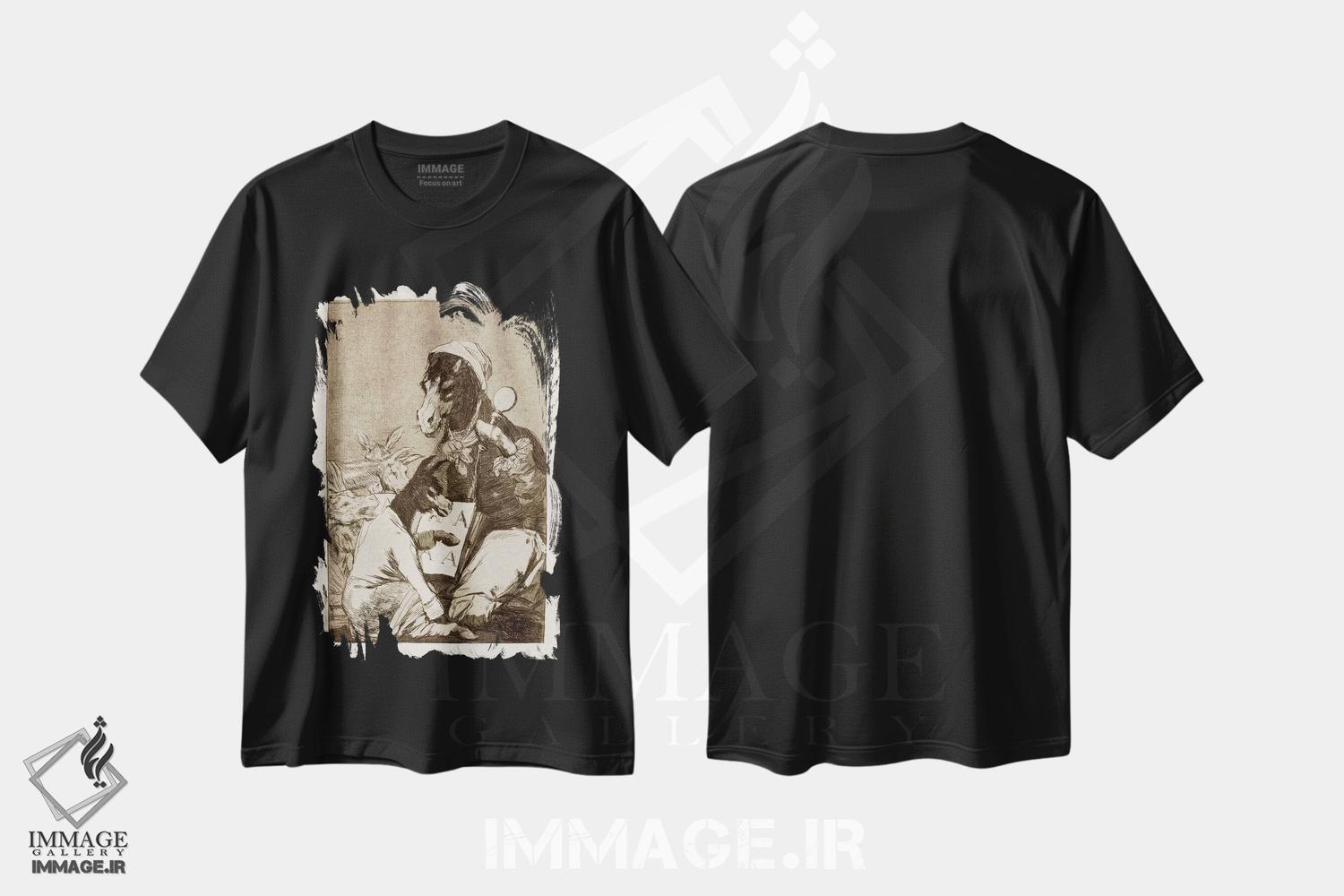 تیشرت طرح دار آثار فرانسیسکو گویا - immage.ir