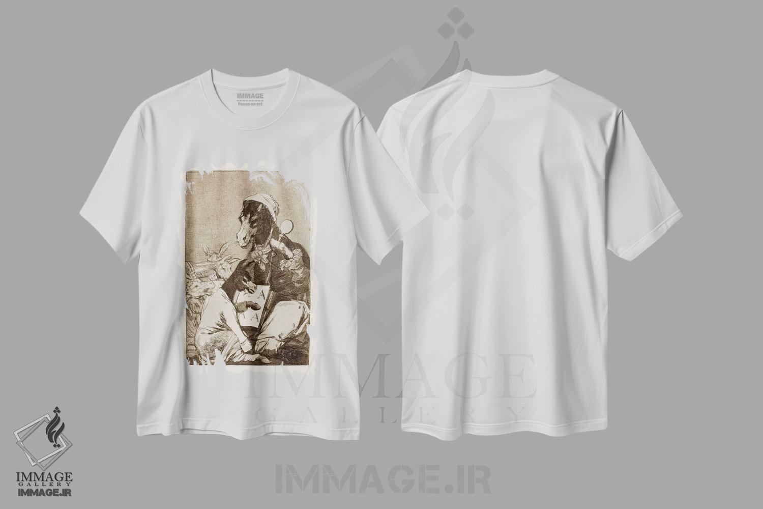 تیشرت طرح دار آثار فرانسیسکو گویا - فروشگاه ایماژ