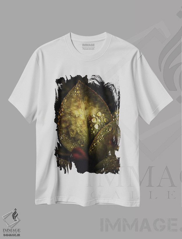 تیشرت طرح دار ماکرو گرافیکی II، عکاسی ماکرو اثر آنابل شابر | فروشگاه ایماژ