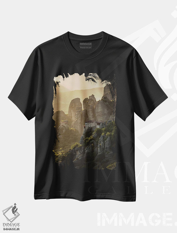 تیشرت طرح دار متئورا، مدیوم اثر آنابل شابر | فروشگاه ایماژ