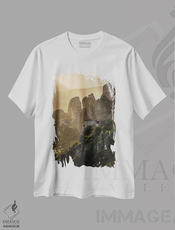 تیشرت طرح دار متئورا، مدیوم اثر آنابل شابر | immage.ir