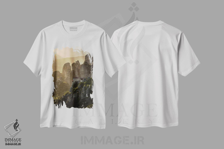 تیشرت طرح دار متئورا، مدیوم اثر آنابل شابر | immage.ir