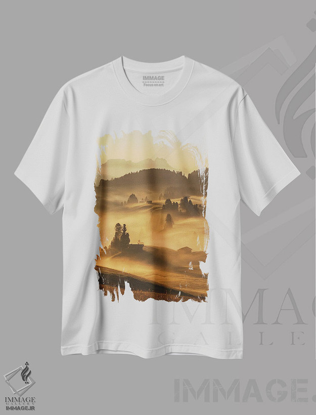 تیشرت طرح دار آلپه دی سیوسی، مدیوم اثر آنابل شابر | فروشگاه ایماژ