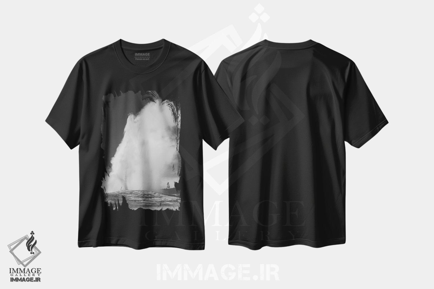 تیشرت طرح دار آثار انسل آدامز - immage.ir