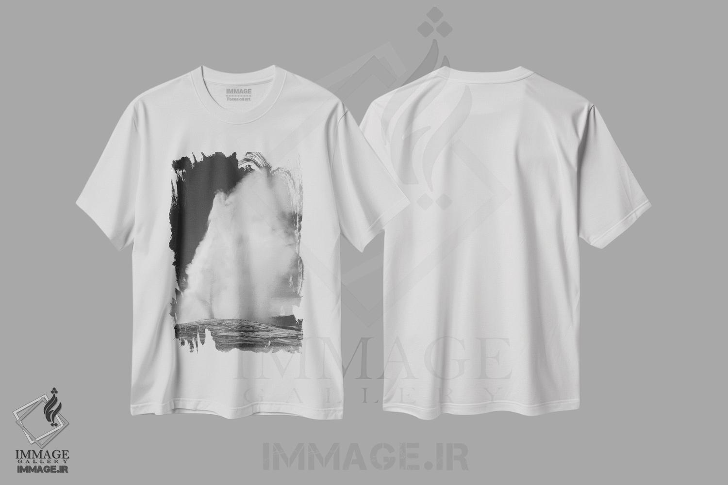 تیشرت طرح دار آثار انسل آدامز - فروشگاه ایماژ