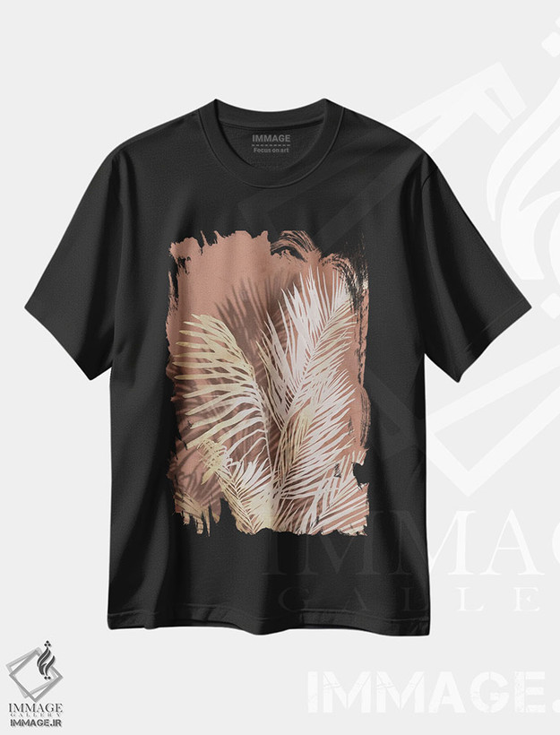 تیشرت طرح دار گرمسیری گرم I، تزئینی اثر آریا کِی | فروشگاه ایماژ