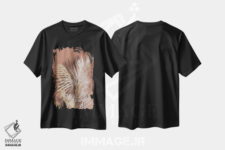 تیشرت طرح دار گرمسیری گرم I، تزئینی اثر آریا کِی | فروشگاه ایماژ
