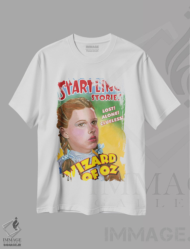 تیشرت طرح دار دوروتی، مدیوم اثر آندریا آلوین | فروشگاه ایماژ