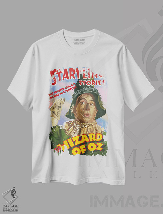 تیشرت طرح دار مترسک، مدیوم اثر آندریا آلوین | فروشگاه ایماژ