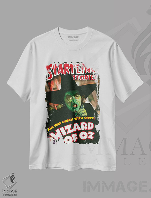 تیشرت طرح دار جادوگر شرور، مدیوم اثر آندریا آلوین | فروشگاه ایماژ