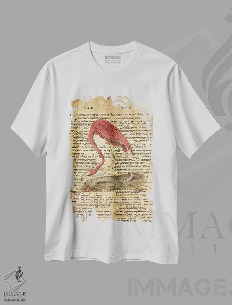تیشرت طرح دار F، تزئینی اثر فایو بای فایو کالکتیو | فروشگاه ایماژ