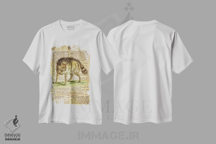 تیشرت طرح دار H، تزئینی اثر فایو بای فایو کالکتیو | فروشگاه ایماژ