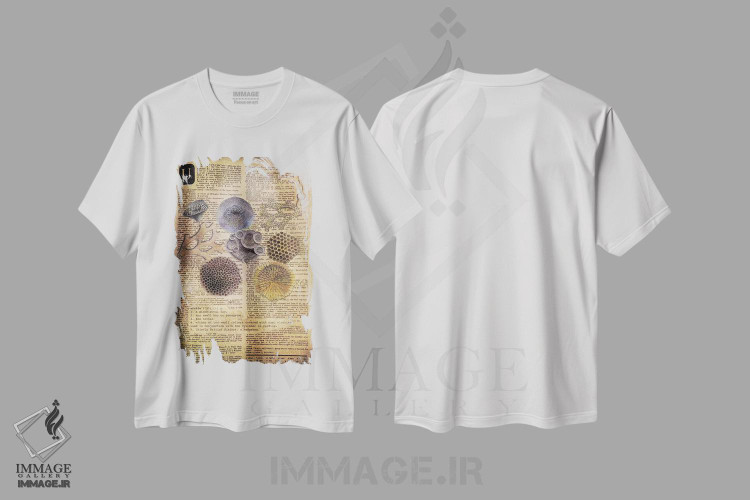 تیشرت طرح دار U، هنر دیجیتال اثر فایو بای فایو کالکتیو | فروشگاه ایماژ