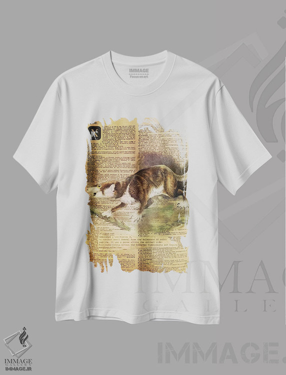 تیشرت طرح دار X، هنر دیجیتال اثر فایو بای فایو کالکتیو | immage.ir